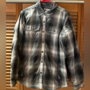 Carhartt Sherpa Lined Flannel Jacket